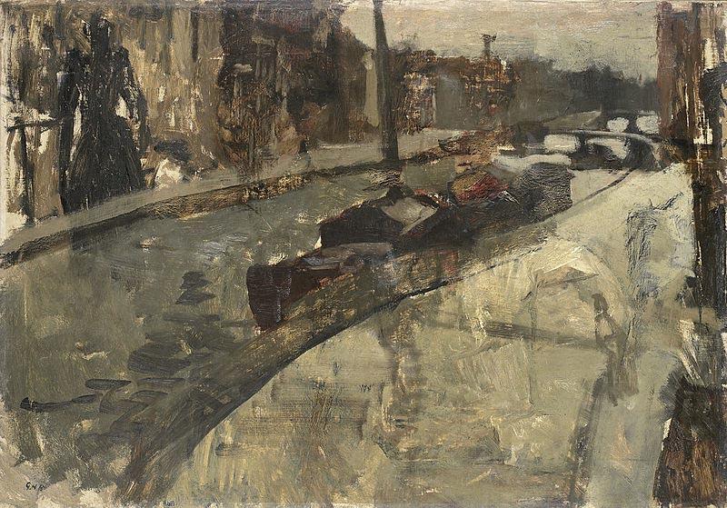 George Hendrik Breitner The Prinsengracht at the Lauriergracht, Amsterdam oil painting image